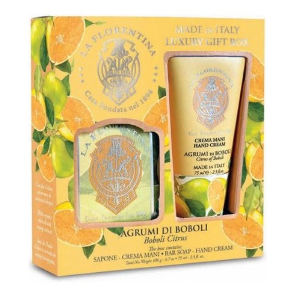 Set regalo Donna La Florentina Hand agrumi di boboli
