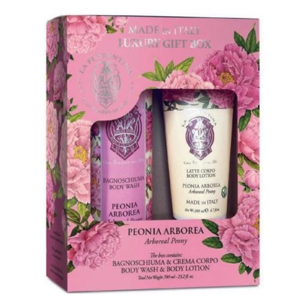 Set bagno La Florentina Body care peonia arborea box