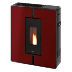 Cadel - Stufa pellet Cadel 7020170 TILE PLUS 10 Rosso