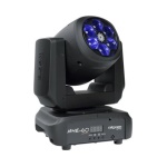 Algam Lighting - Testa mobile disc jockey Algam Lighting 18700145 MHE 60 Black