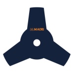 Maori - Lama decespugliatore Maori 013674 Disco 3 Denti Nero