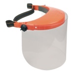 Maori - Visiera protettiva Brumar 004977 Light Arancio e Trasparente