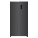 Cromberg - Frigorifero libera installazione Cromberg HRH2P55NBX Black inox