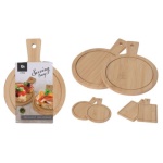 Koopman - Set taglieri Koopman 784610090 EXCELLENT HOUSEWARE Bamboo naturale for