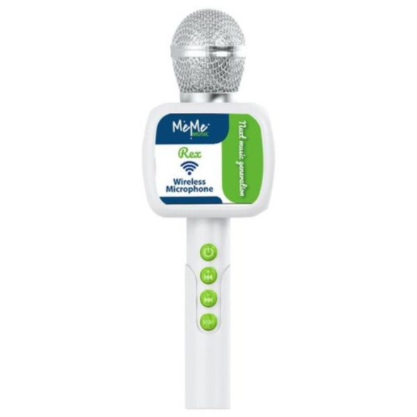 Microfono giocattolo MeMe Music 60156 Rex Wireless con altoparlante Wh