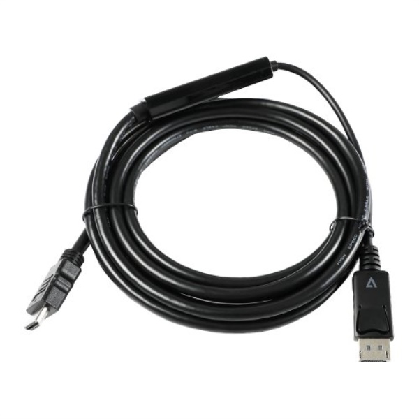 Cavo adattatore V7 V7DP14HDMI21 3M BLK DisplayPort to HDMI 4K