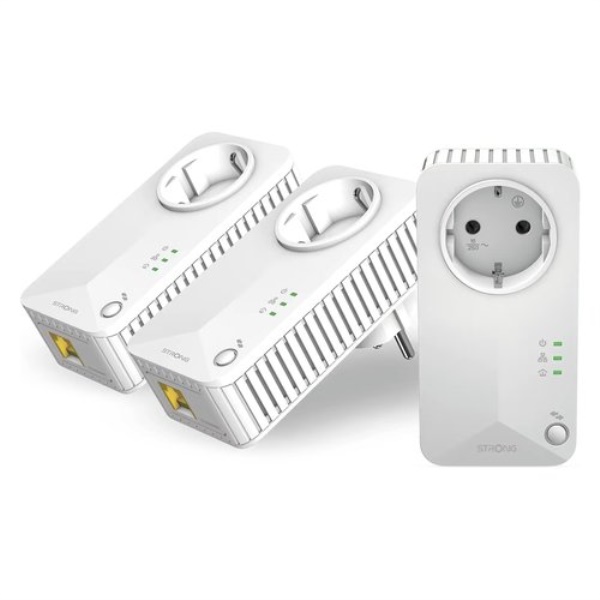 Power line Strong PL600TRIEUV2 600 Triple Pack White