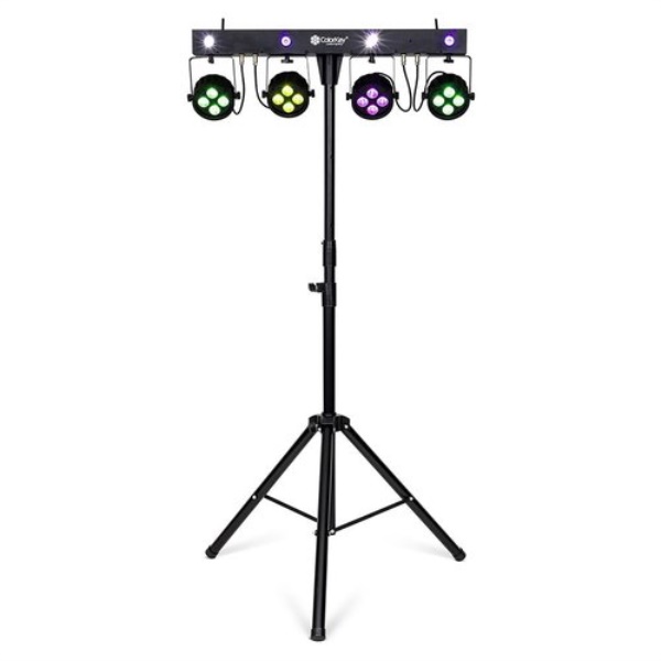 Proiettore disc jockey Colorkey CKU 3060 PARTYBAR Mobile 150 Black