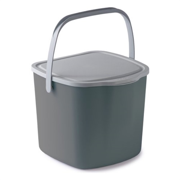 Pattumiera bagno Snips 090096 con coperchio Grigio