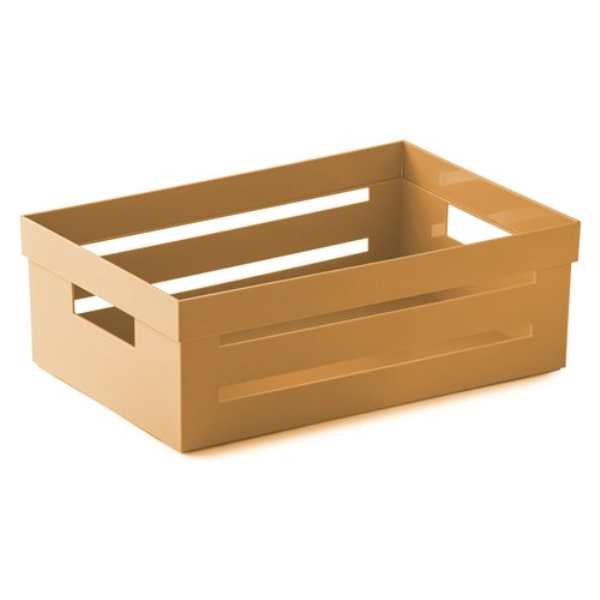 Cassetta multiuso Snips 090300 STORAGE BOX impilabile Senape