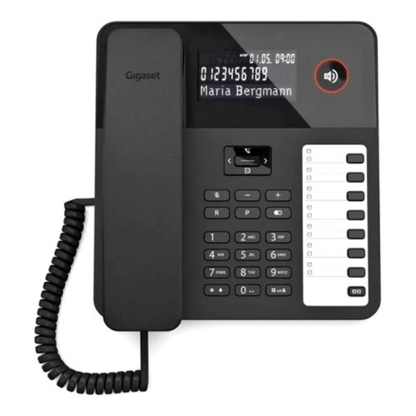 Telefono fisso Gigaset DESK 600 IM Black