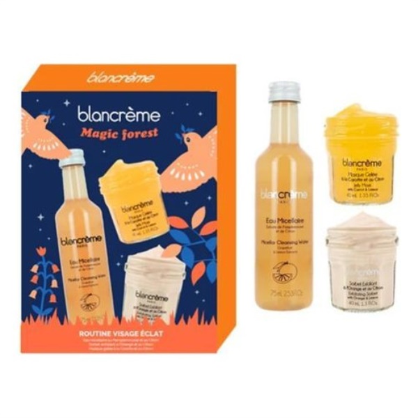 Set bagno Blancreme Paris Foresta magica essenziale viso lucente carot