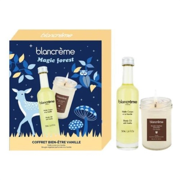 Set bagno Blancreme Paris Foresta magica benessere vaniglia