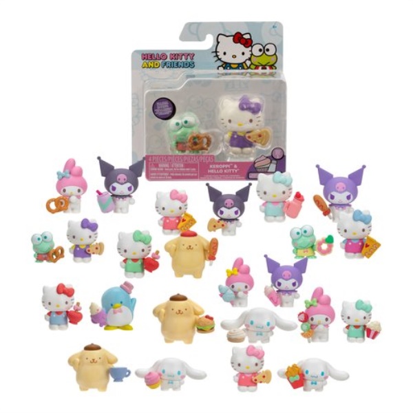 Set personaggi Giochi Preziosi HKT06000 HELLO KITTY Set Personaggi con
