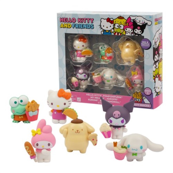 Set personaggi Giochi Preziosi HKT11000 HELLO KITTY Set Personaggi con