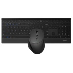 Rapoo - Tastiera e mouse Rapoo 18891 9500M Black