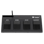 Colorkey - Centralina luci DMX Colorkey CKU 3055 PARTYBAR Wireless Footswitch Bla