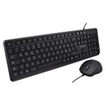 V7 - Tastiera e mouse V7 CKU350IT Combo Black