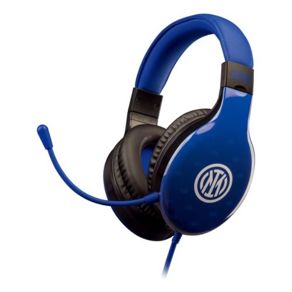 Cuffie gaming Qubick ACMU0211 MULTIPIATTAFORMA FC Inter Snake Black e 