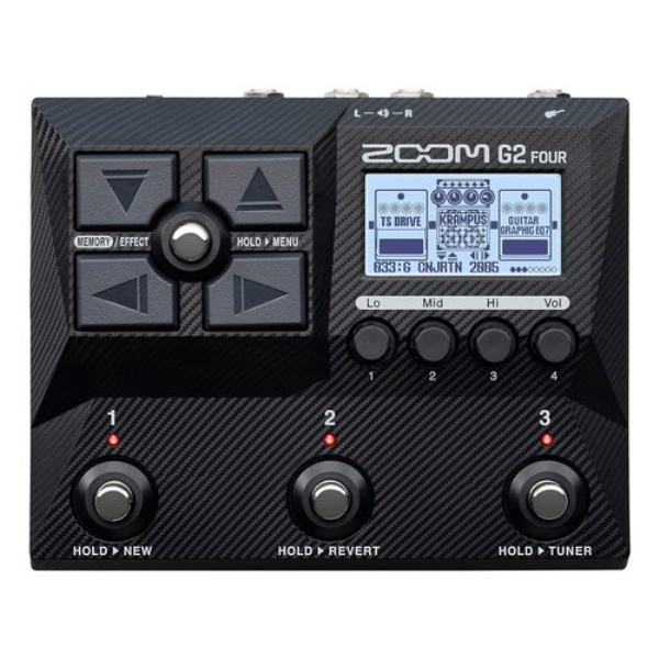 Multieffetto chitarra Zoom G2 Four Black