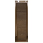 Living Design - Scarpiera Maconi 861 26 FAMILY 20 Paia Noce e Cemento