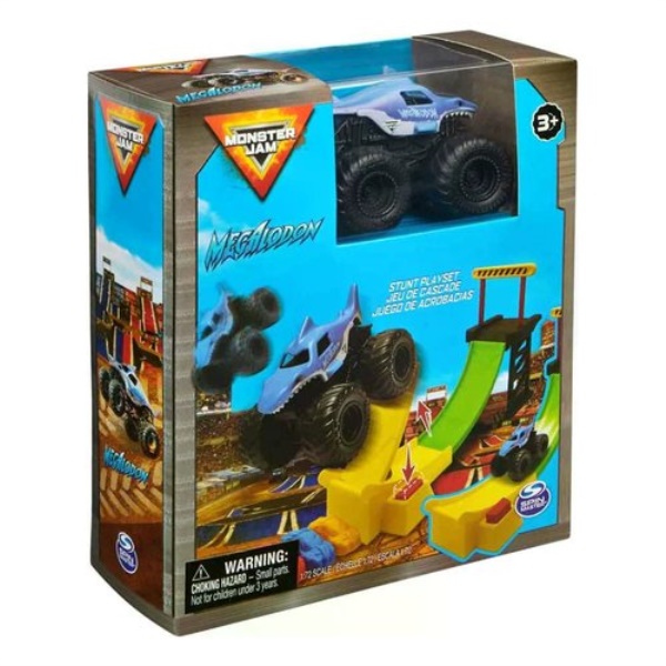 Playset pista Spin Master 6071189 MONSTER JAM Stunt playset megalodon 