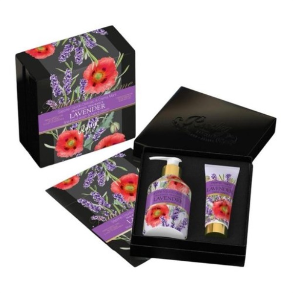 Set bagno Rudy Nature & arome lavanda fine hand wash & hand cream 