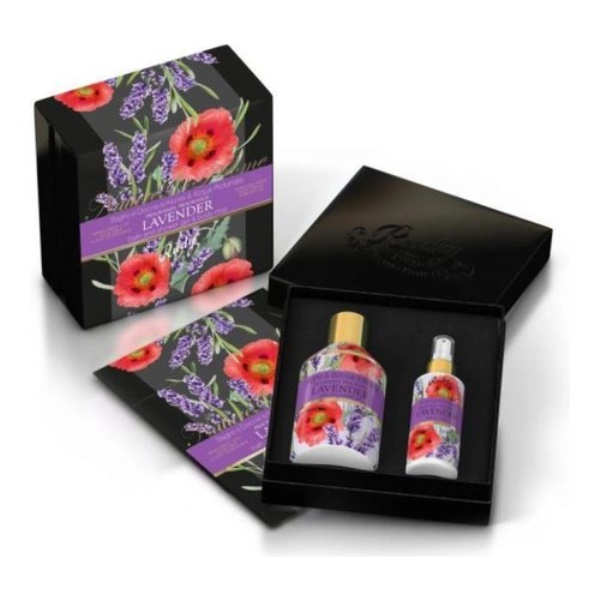 Set bagno Rudy Nature & arome lavanda set acqua profumata