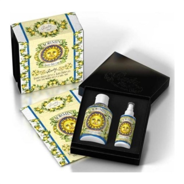 Set bagno Rudy Le maioliche taormina acqua profumata 