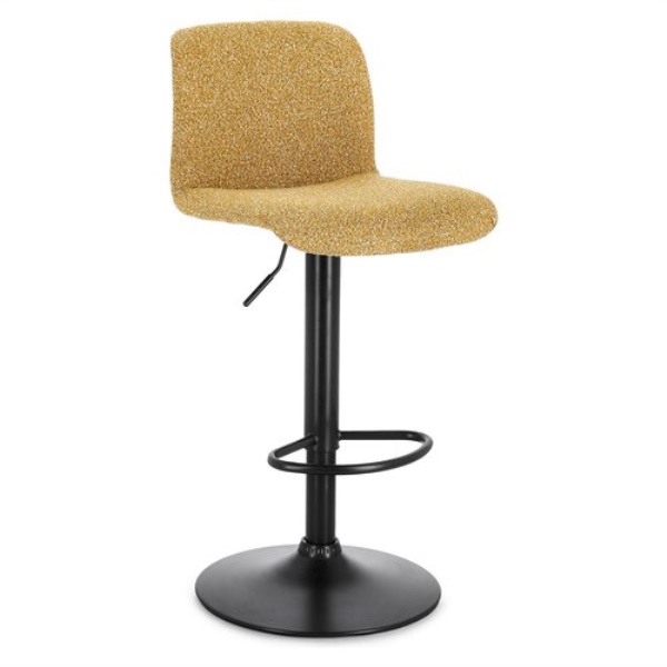 Sgabello Yes Everyday 0733450 RAFAEL Nero e Senape