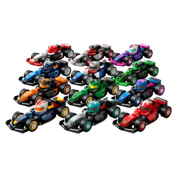 Costruzioni LEGO 71049 MINIFIGURES Monoposto di F1 da collezione Assor