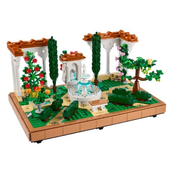 Costruzioni LEGO 10359 ICONS Il giardino della fontana