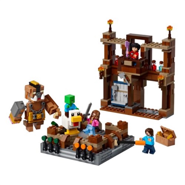 Costruzioni LEGO 21272 MINECRAFT Magione della foresta: ring di combat