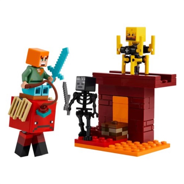 Costruzioni LEGO 21266 MINECRAFT Battaglia sul ponte del Nether