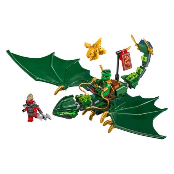 Costruzioni LEGO 71829 NINJAGO Drago della foresta verde di Lloyd