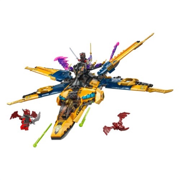 Costruzioni LEGO 71833 NINJAGO Jet Super Storm di Ras e Arin