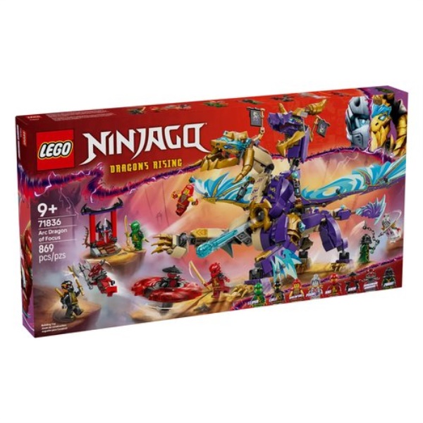 Costruzioni LEGO 71836 NINJAGO Arco Dragone della Concentrazione