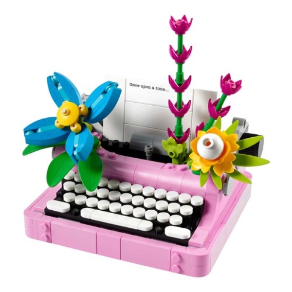 Costruzioni LEGO 31169 CREATOR 3 IN 1 Macchina da scrivere con fiori