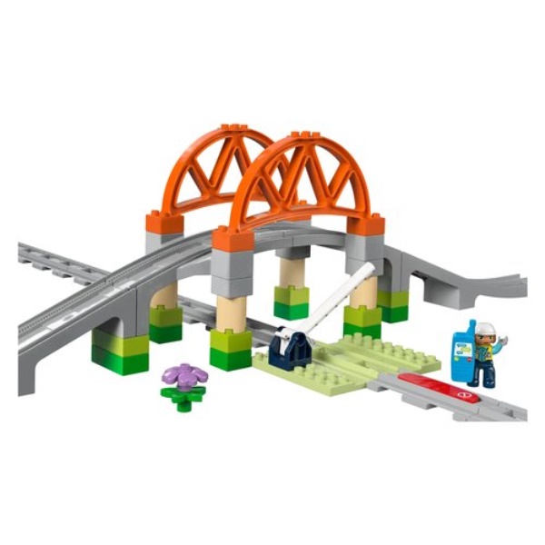 Costruzioni LEGO 10426 DUPLO TOWN Pack di espansione ponte e binari fe