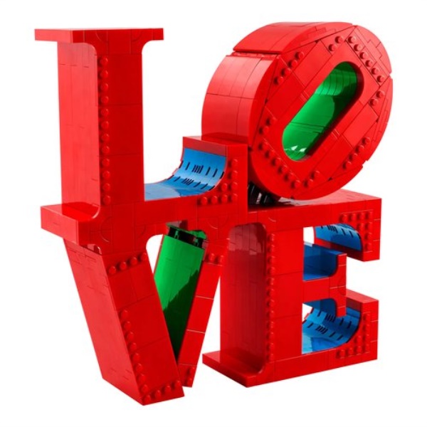 Costruzioni LEGO 31214 ART Love Robert Indiana