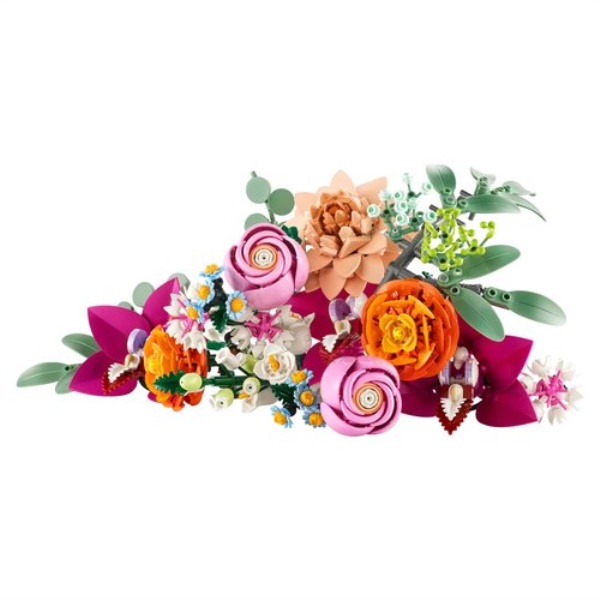 Costruzioni LEGO 10342 BOTANICALS Bouquet di fiori rosa