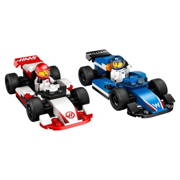 Costruzioni LEGO 60464 CITY FORMULA1 Monoposto Williams Racing e Haas 