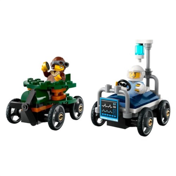 Costruzioni LEGO 60459 CITY GREAT VEHICLES Pack veicoli da corsa: aere
