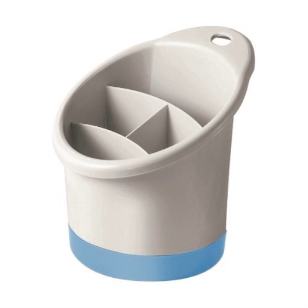 Scola posate Abert V60129400510 COLOR STYLE Bianco e Azzurro