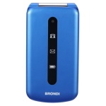 BRONDI - Cellulare Brondi PRESIDENT Dual SIM Blue metal