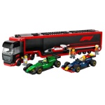 LEGO - Autotrasportatore F1 con monoposto RB20 e AMR24 F1 LEGO 60445 CITY