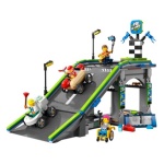 Costruzioni LEGO 60460 CITY GREAT VEHICLES Nessun limite: gara sulla p