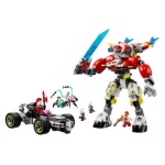 Costruzioni LEGO 71497 DREAMZZZ Mech tigre di Cooper e Bolide di Zero
