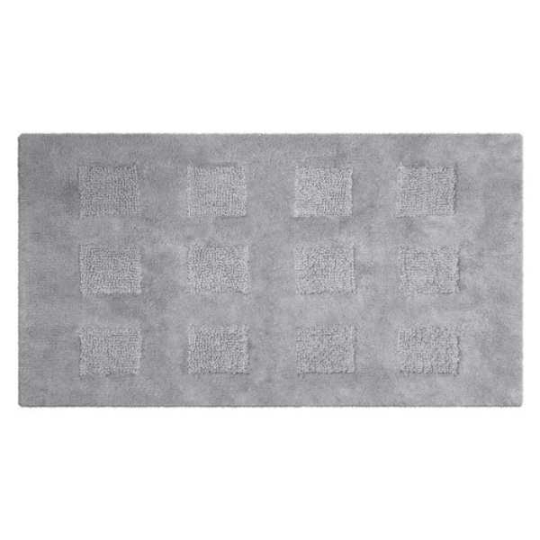 Tappeto bagno Quarzo Bianco 18307 CAPRI Grigio