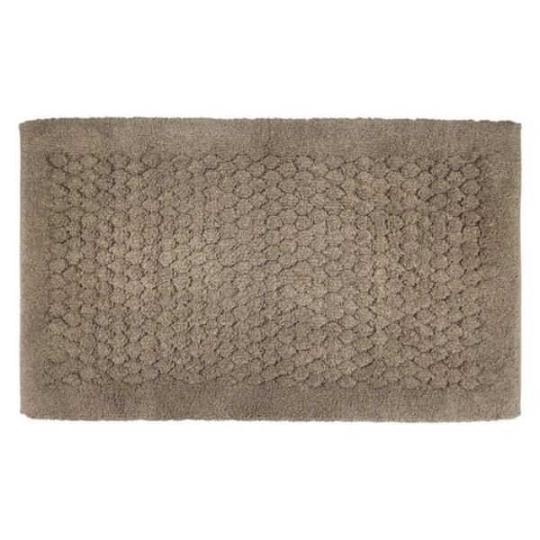Tappeto bagno Quarzo Bianco 18642 APE Tortora